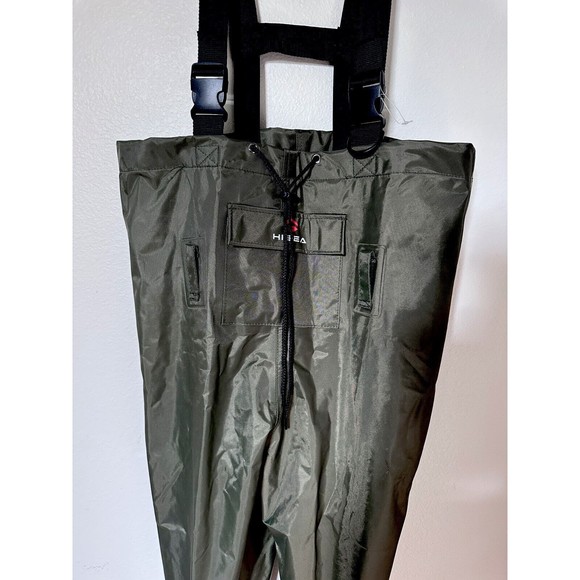 HISEA Toddler Kids Chest Waders Bootfoot Neoprene Waterproof Fishing Hunting 3 - Picture 2 of 6